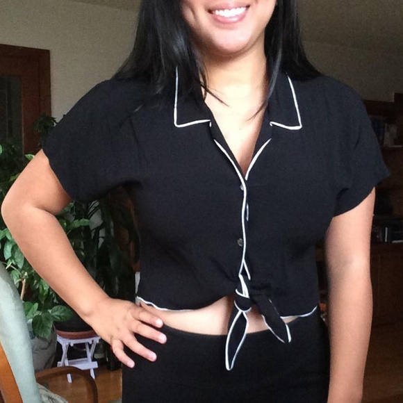 Wilfred Free Tie Front Blouse - Picture 1 of 2